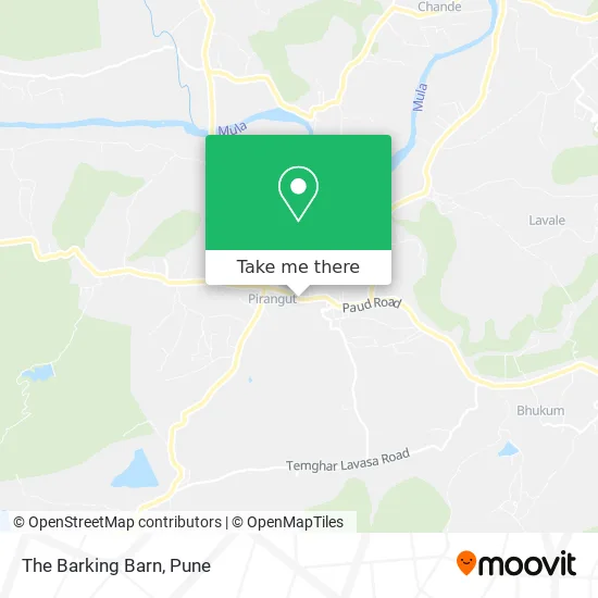The Barking Barn map