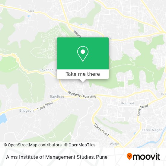 Aims Institute of Management Studies map