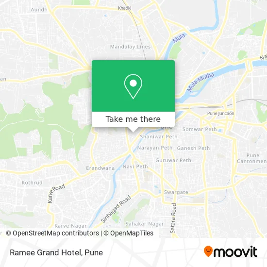 Ramee Grand Hotel map