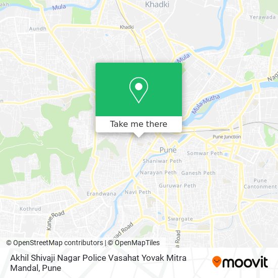 Akhil Shivaji Nagar Police Vasahat Yovak Mitra Mandal map