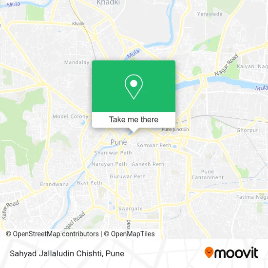 Sahyad Jallaludin Chishti map