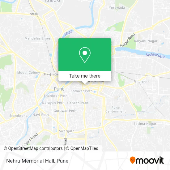 Nehru Memorial Hall map