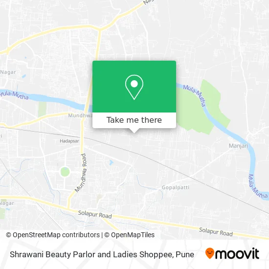 Shrawani Beauty Parlor and Ladies Shoppee map