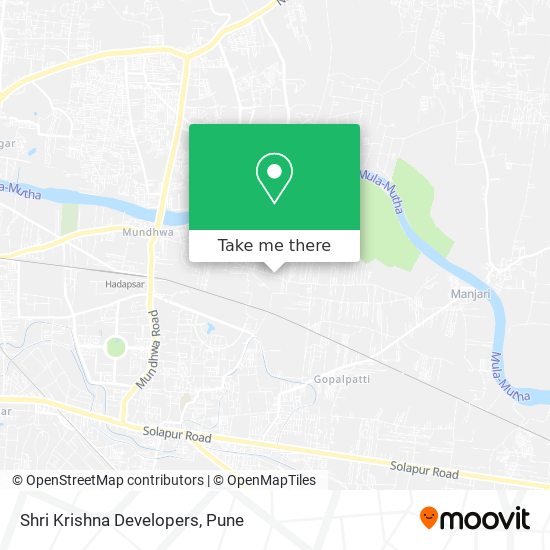 Shri Krishna Developers map