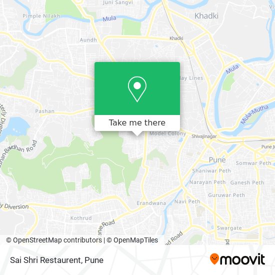 Sai Shri Restaurent map