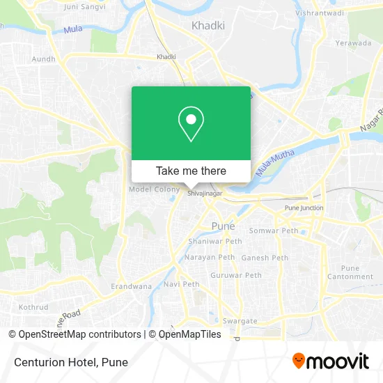 Centurion Hotel map