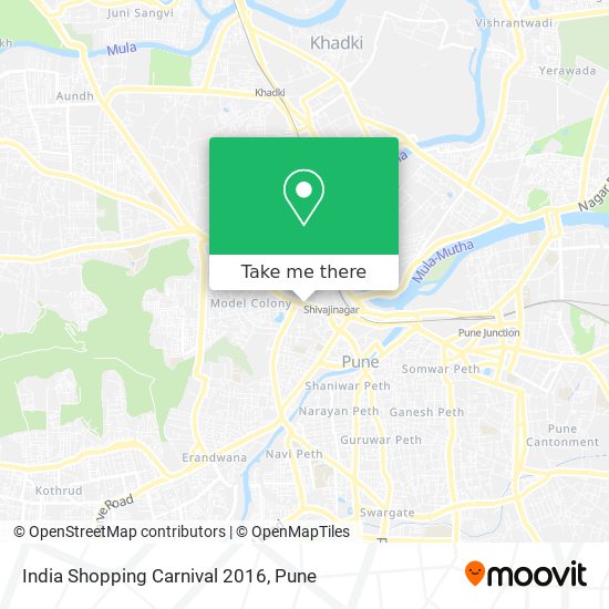 India Shopping Carnival 2016 map