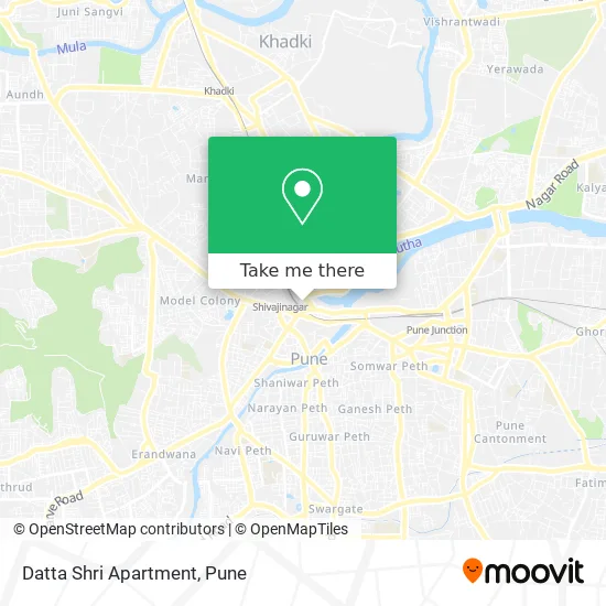 Datta Shri Apartment map