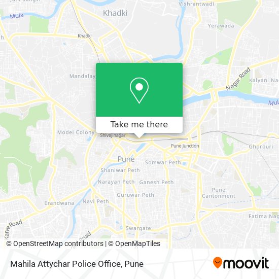 Mahila Attychar Police Office map