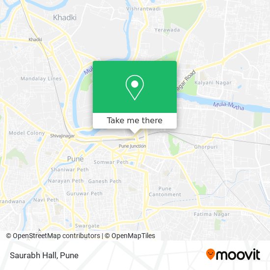 Saurabh Hall map