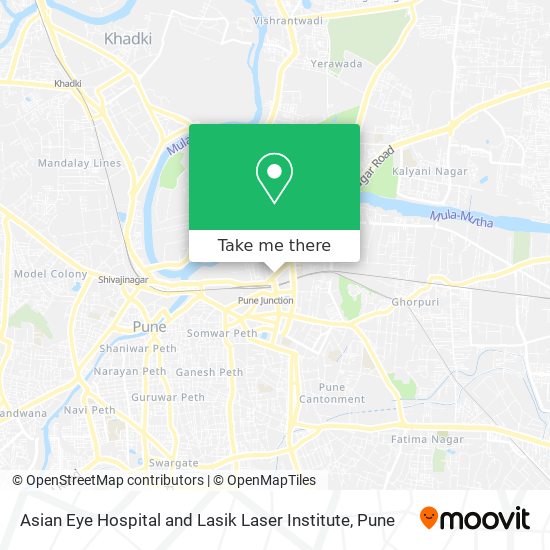 Asian Eye Hospital and Lasik Laser Institute map