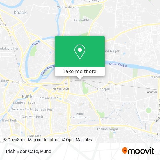 Irish Beer Cafe map