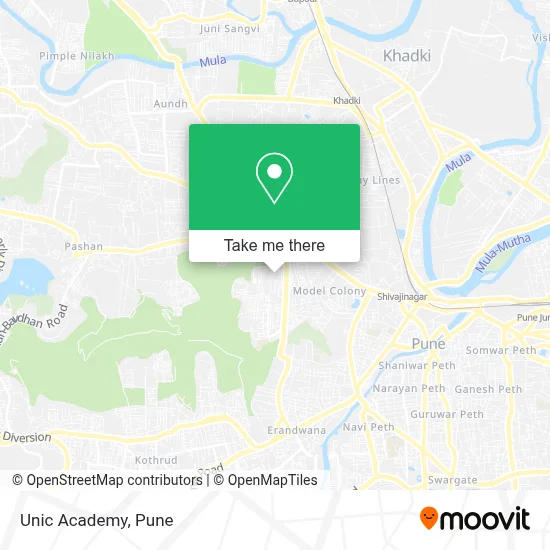 Unic Academy map