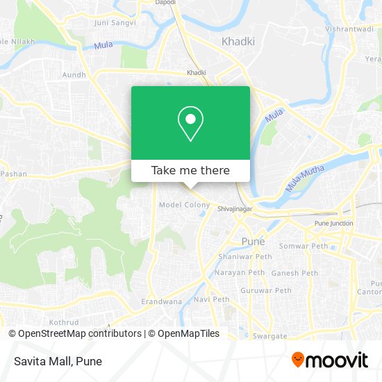 Savita Mall map