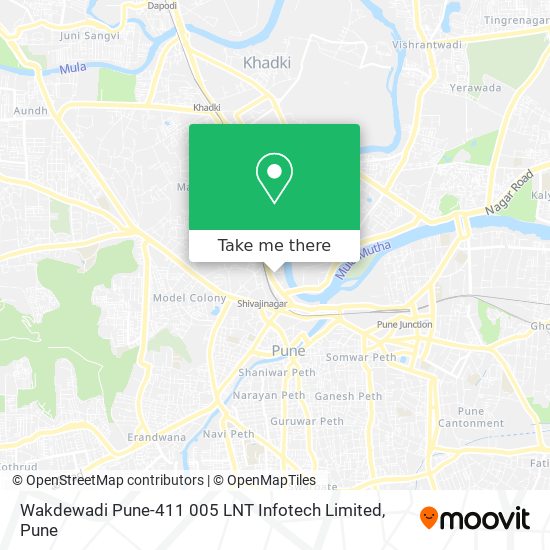 Wakdewadi Pune-411 005 LNT Infotech Limited map
