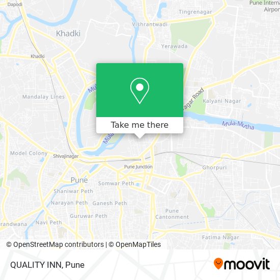 QUALITY INN map