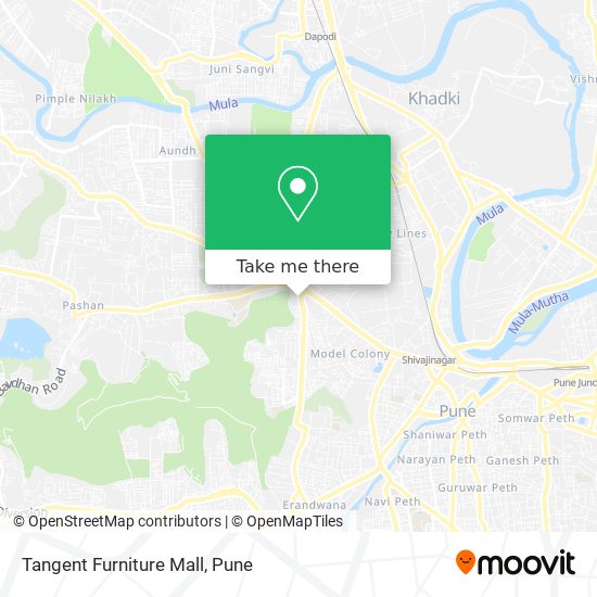 Tangent Furniture Mall map