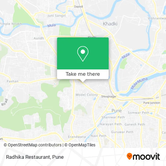 Radhika Restaurant map