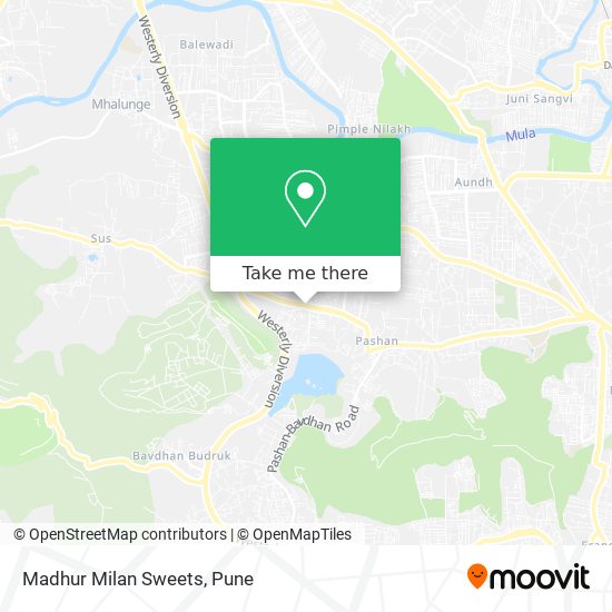 Madhur Milan Sweets map