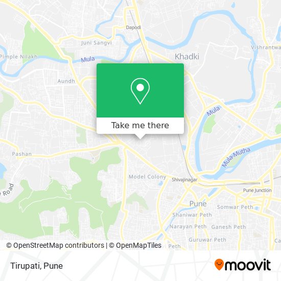 Tirupati map