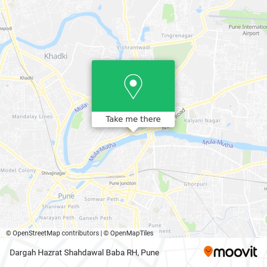 Dargah Hazrat Shahdawal Baba RH map