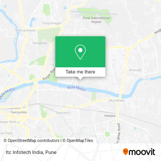 Itc Infotech India map