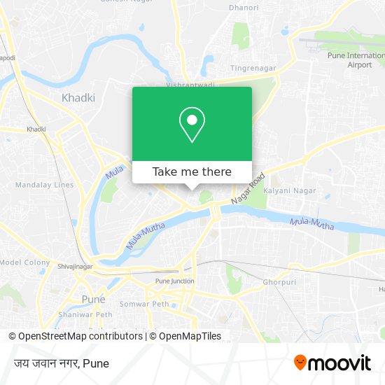 जय जवान नगर map