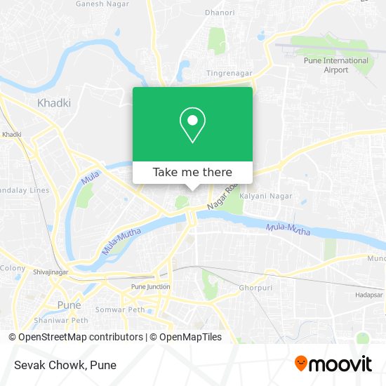 Sevak Chowk map