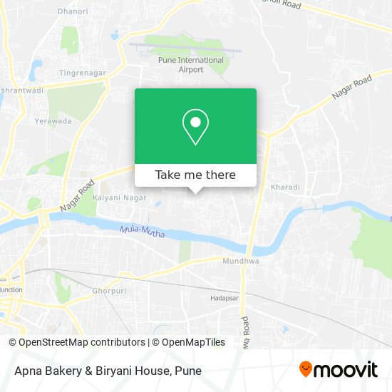 Apna Bakery & Biryani House map