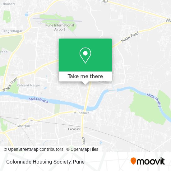 Colonnade Housing Society map
