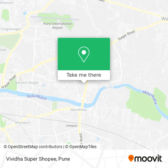 Vividha Super Shopee map