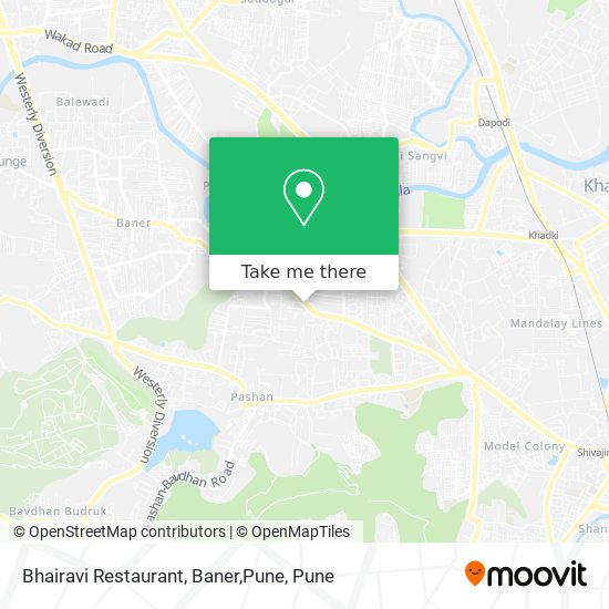 Bhairavi Restaurant, Baner,Pune map