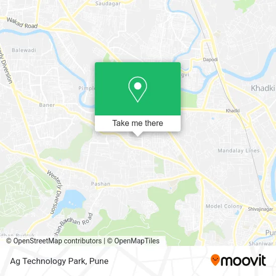Ag Technology Park map