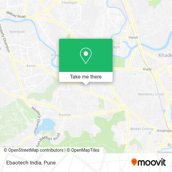 Ebaotech India map
