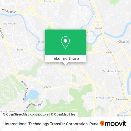 International Technology Transfer Corporation map