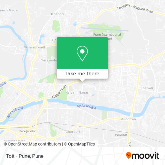 Toit - Pune map
