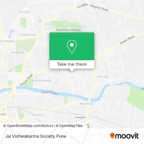 Jai Vishwakarma Society map