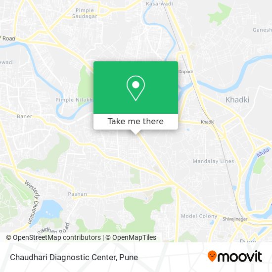 Chaudhari Diagnostic Center map