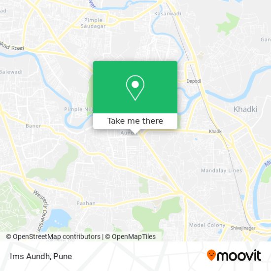 Ims Aundh map