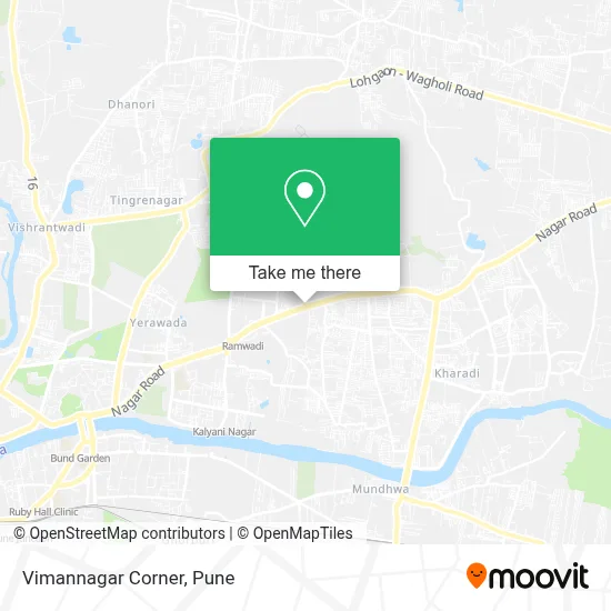 Vimannagar Corner map