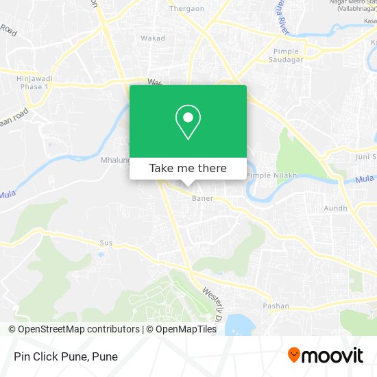 Pin Click Pune map