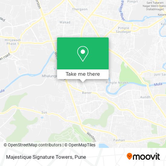 Majestique Signature Towers map