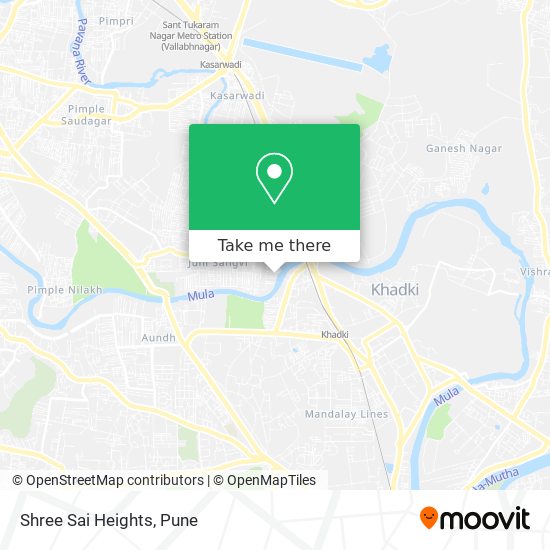 Shree Sai Heights map