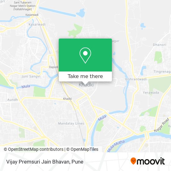 Vijay Premsuri Jain Bhavan map
