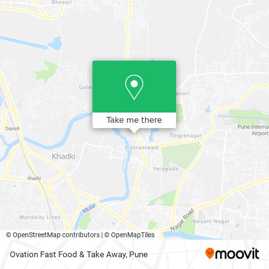 Ovation Fast Food & Take Away map