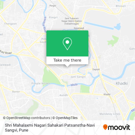 Shri Mahalaxmi Nagari Sahakari Patsanstha-Navi Sangvi map