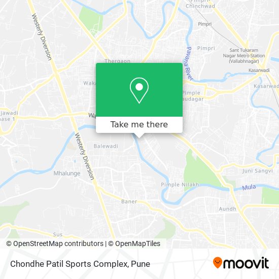 Chondhe Patil Sports Complex map