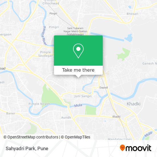 Sahyadri Park map