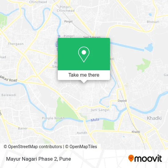 Mayur Nagari Phase 2 map