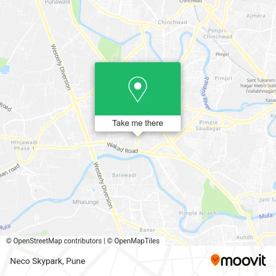 Neco Skypark map